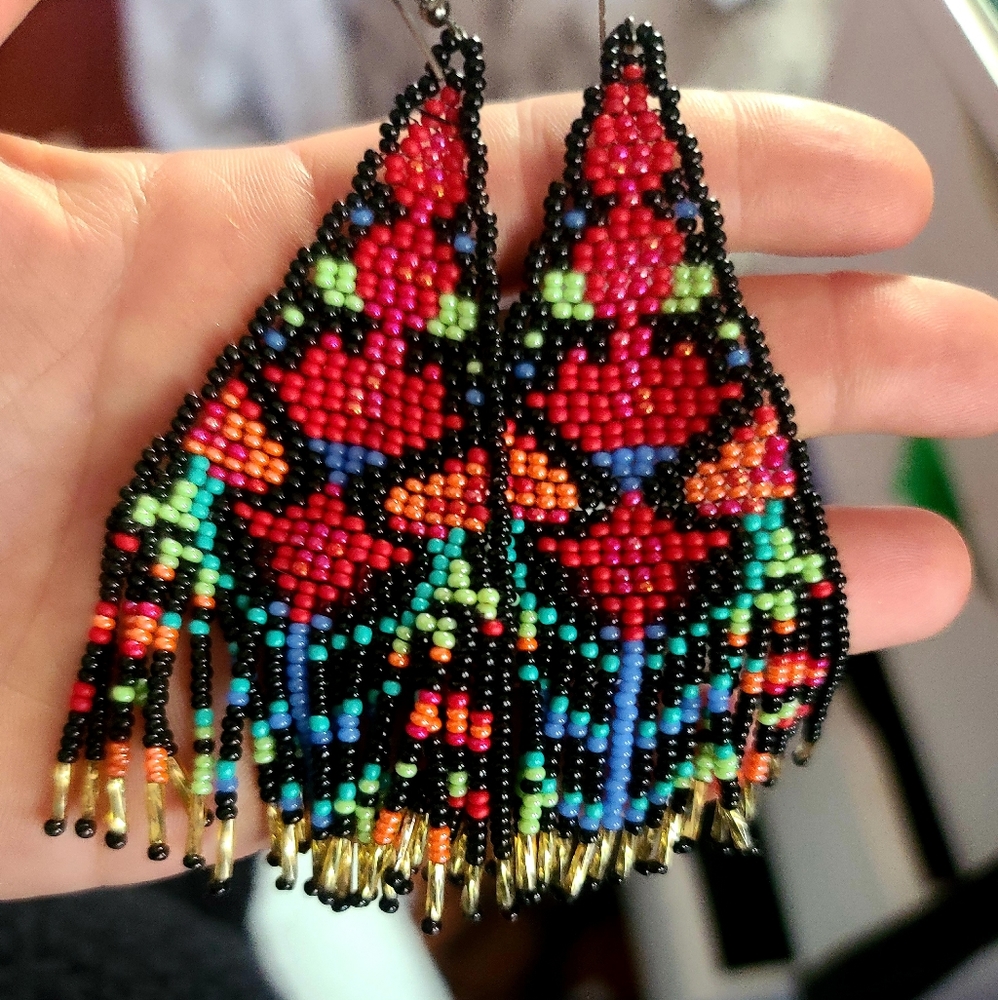 ❤New❤ Seed bead earrings